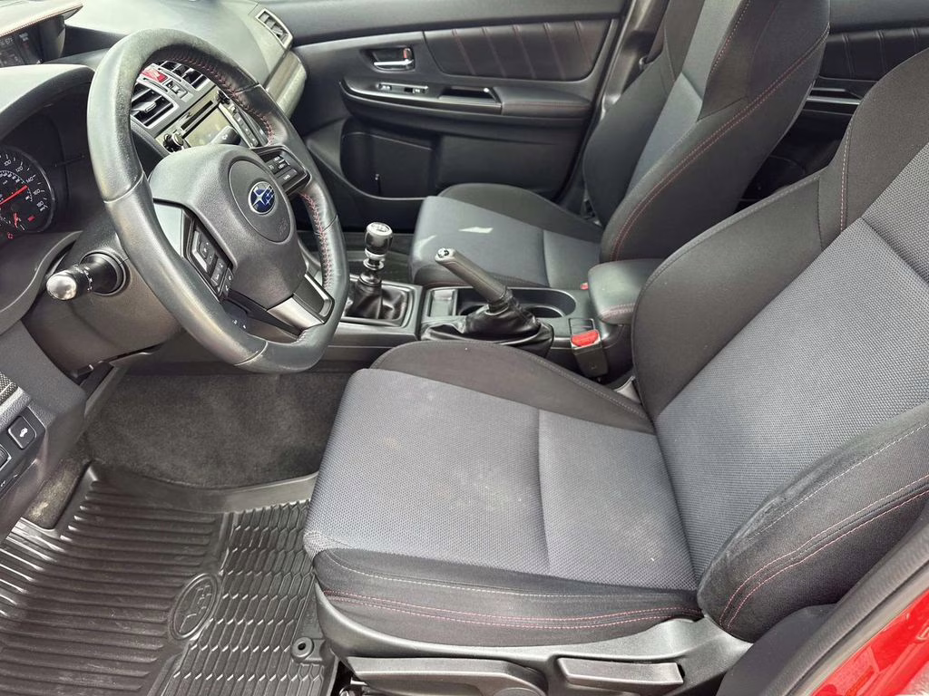 2021 Pure Red Subaru WRX Base AWD Sedan