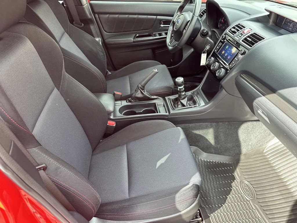 2021 Pure Red Subaru WRX Base AWD Sedan