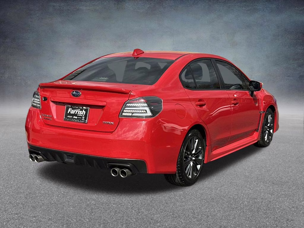 2021 Pure Red Subaru WRX Base AWD Sedan