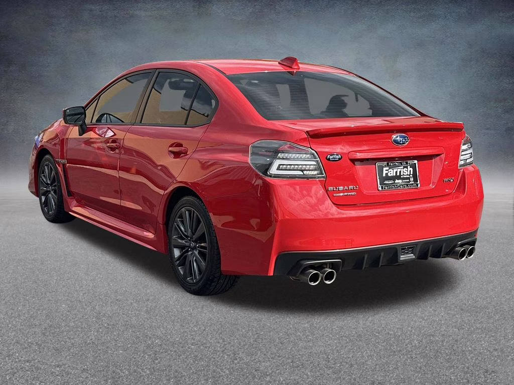 2021 Pure Red Subaru WRX Base AWD Sedan