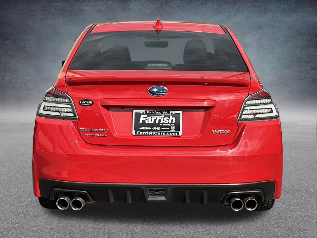 2021 Pure Red Subaru WRX Base AWD Sedan
