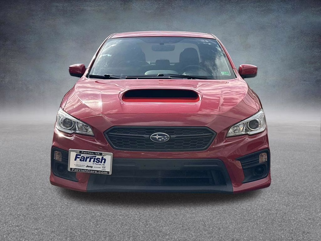 2021 Pure Red Subaru WRX Base AWD Sedan