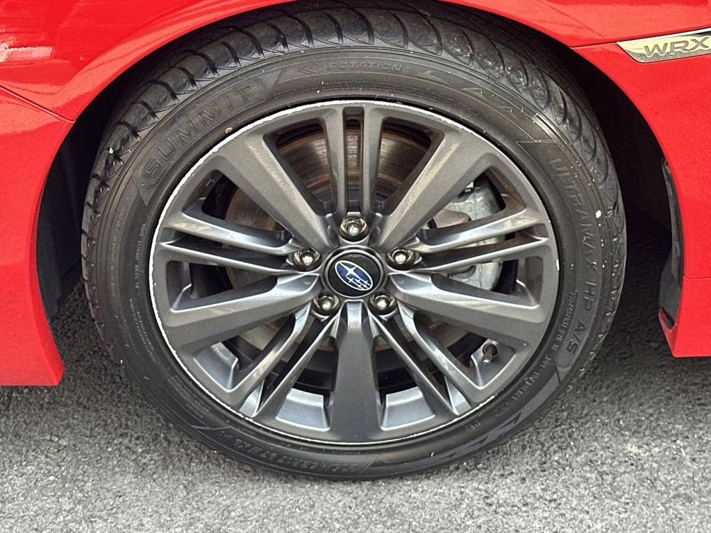 2021 Pure Red Subaru WRX Base AWD Sedan