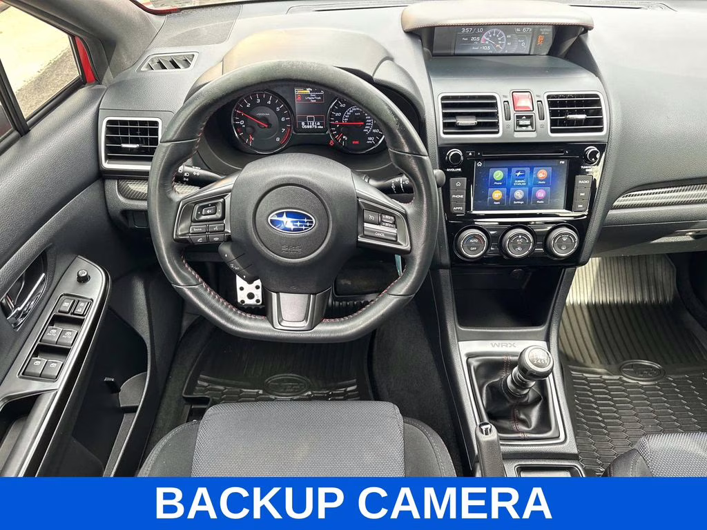 2021 Pure Red Subaru WRX Base AWD Sedan