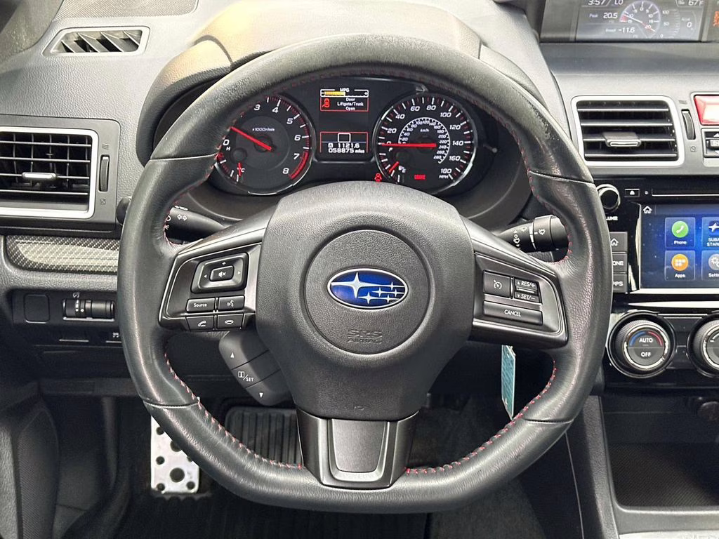 2021 Pure Red Subaru WRX Base AWD Sedan