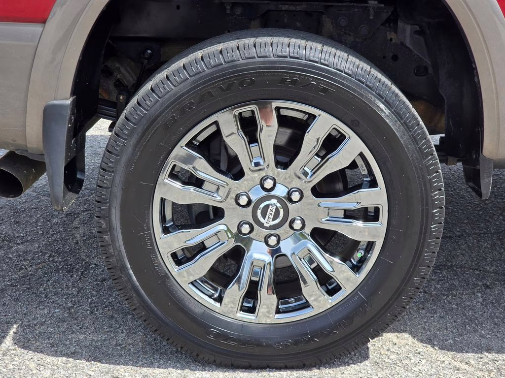 2019 Cayenne Red Metallic Nissan Titan XD Platinum Reserve 4X4 Truck