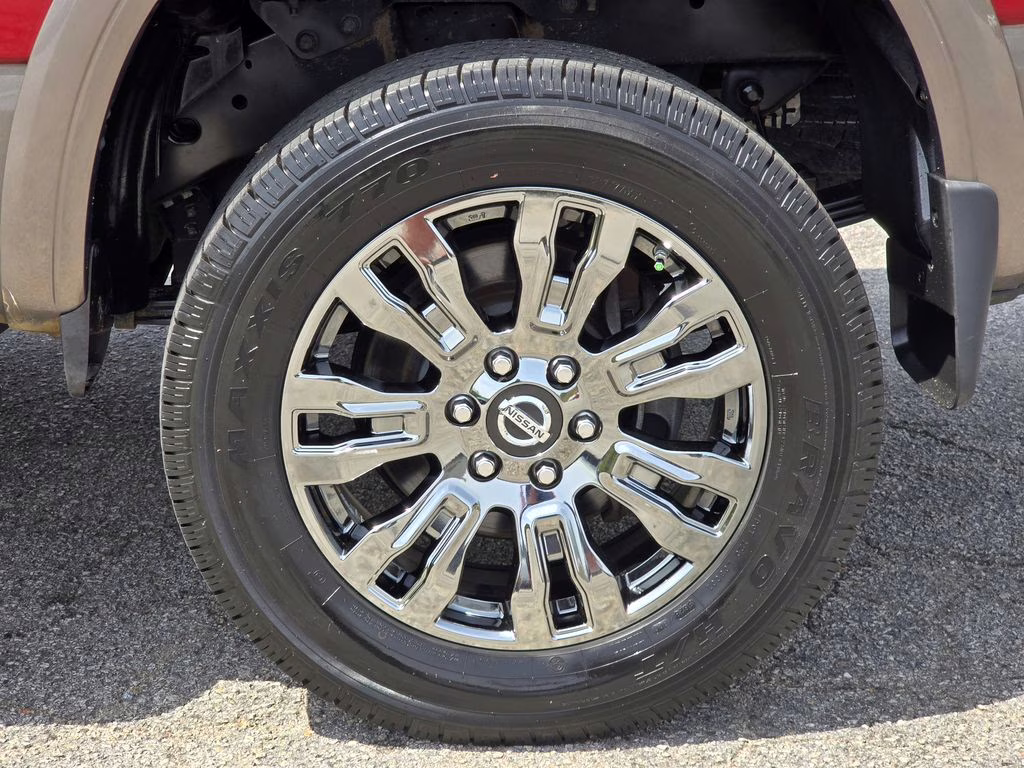 2019 Cayenne Red Metallic Nissan Titan XD Platinum Reserve 4X4 Truck