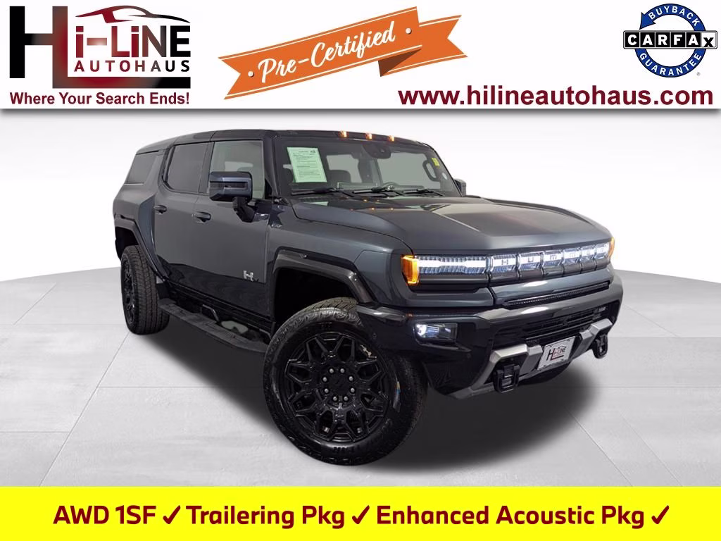 2025 Graphite Blue Metallic GMC HUMMER EV SUV 2X 4X4 SUV
