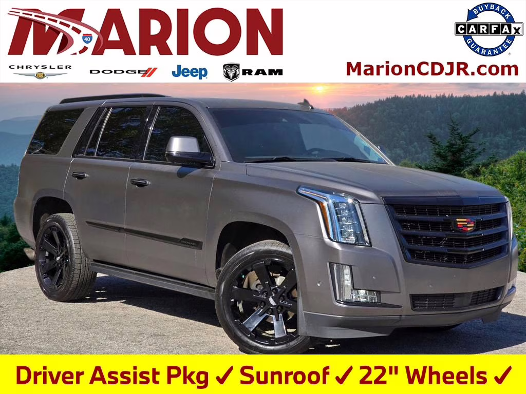 2020 Satin Steel Metallic Cadillac Escalade Premium Luxury 4X4 SUV