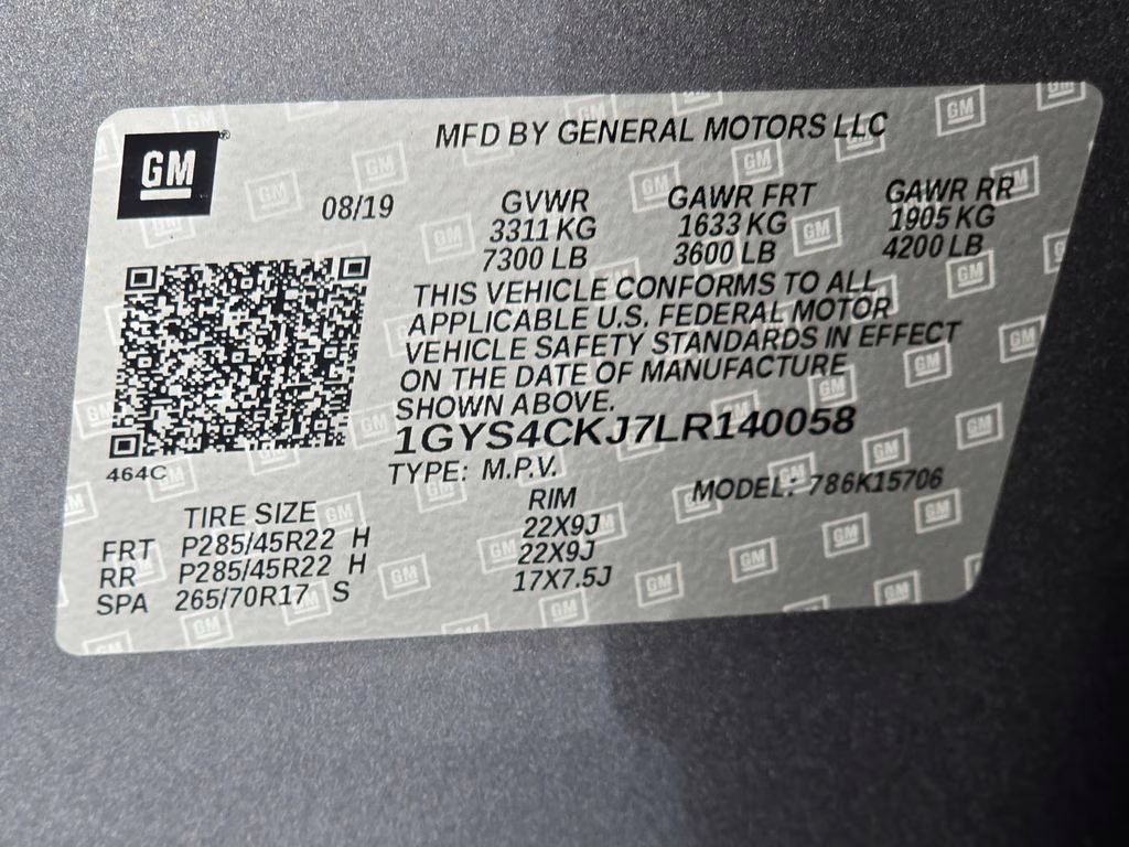 2020 Satin Steel Metallic Cadillac Escalade Premium Luxury 4X4 SUV