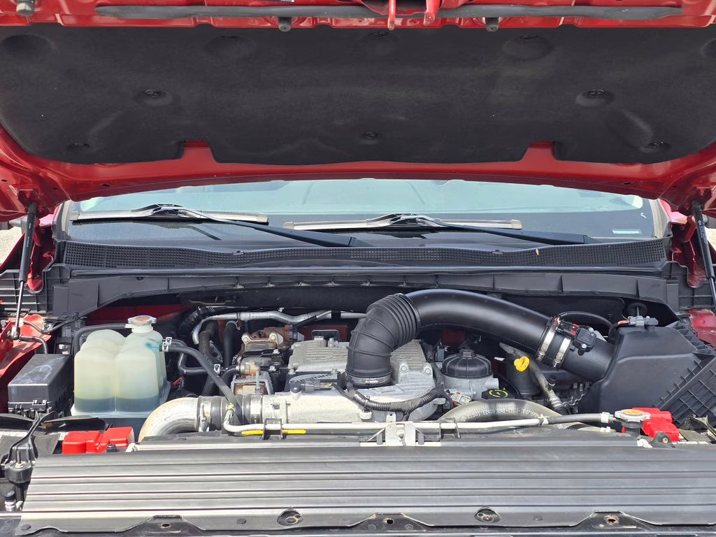 2019 Cayenne Red Metallic Nissan Titan XD Platinum Reserve 4X4 Truck