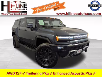 2025 Graphite Blue Metallic GMC HUMMER EV SUV 2X 4X4 SUV