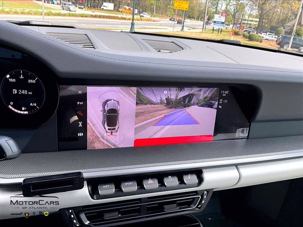 2024 Arctic Grey Porsche 911 Carrera 4S 930 Leather Package Convertible