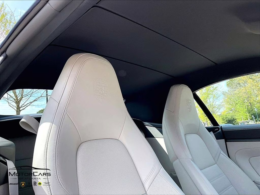 2024 Arctic Grey Porsche 911 Carrera 4S 930 Leather Package Convertible
