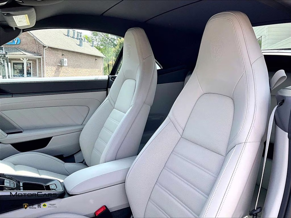 2024 Arctic Grey Porsche 911 Carrera 4S 930 Leather Package Convertible