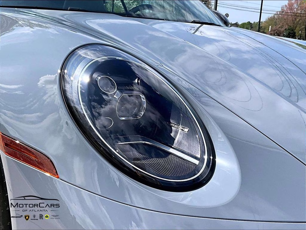 2024 Arctic Grey Porsche 911 Carrera 4S 930 Leather Package Convertible