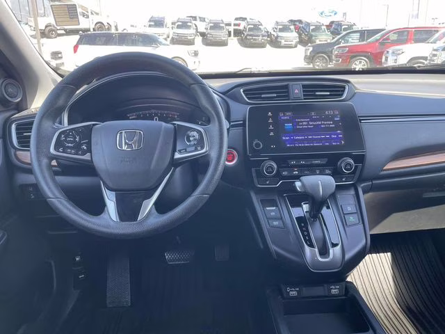 2020 Lunar Silver Metallic Honda CR-V EX AWD SUV