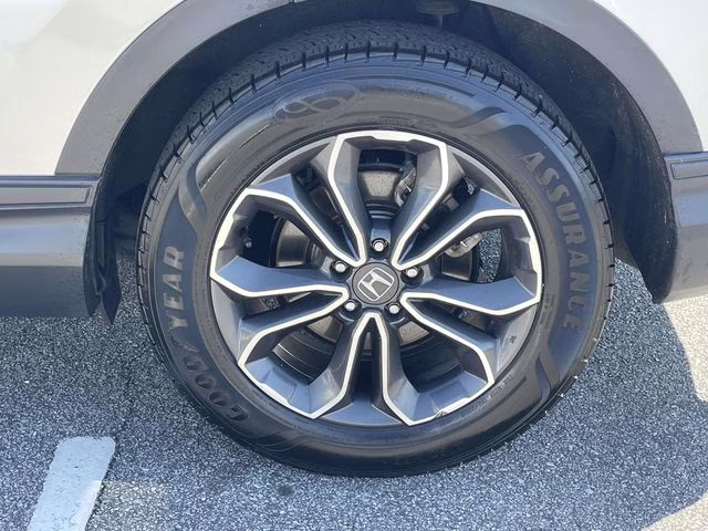 2020 Lunar Silver Metallic Honda CR-V EX AWD SUV