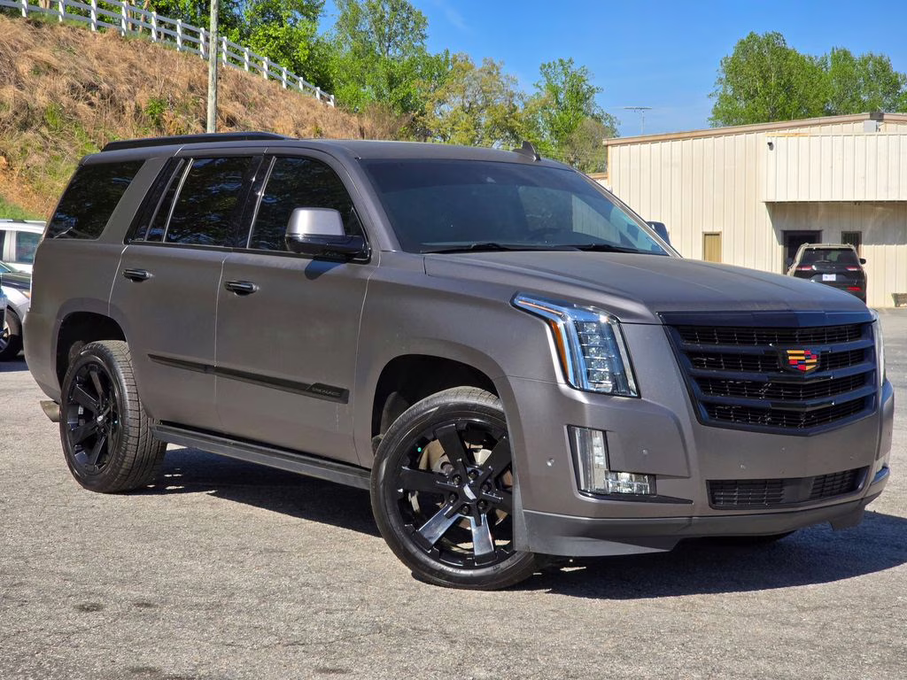 2020 Satin Steel Metallic Cadillac Escalade Premium Luxury 4X4 SUV