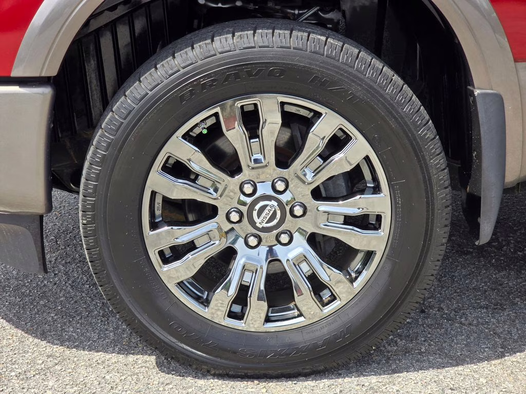 2019 Cayenne Red Metallic Nissan Titan XD Platinum Reserve 4X4 Truck