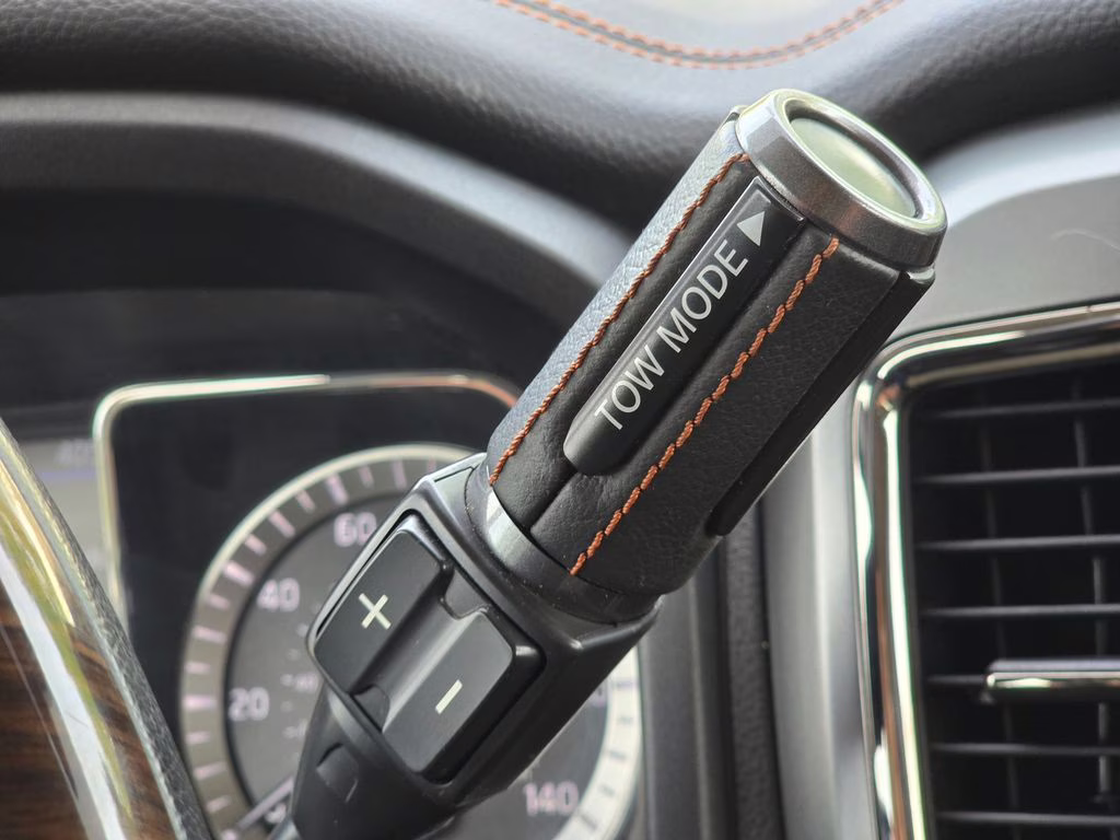 2019 Cayenne Red Metallic Nissan Titan XD Platinum Reserve 4X4 Truck