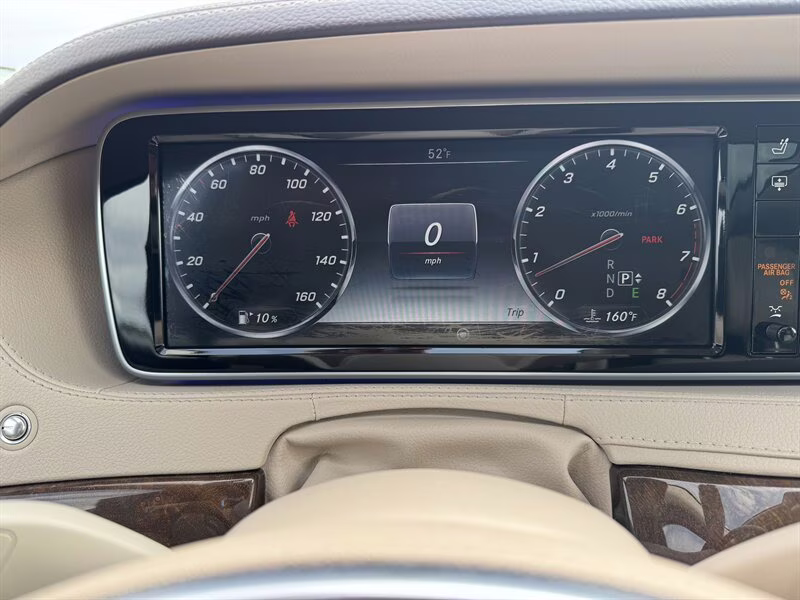 2015 Anthracite Blue Metallic Mercedes-Benz S 550 4MATIC S 550 4MATIC AWD Sedan