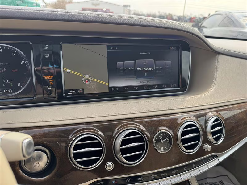 2015 Anthracite Blue Metallic Mercedes-Benz S 550 4MATIC S 550 4MATIC AWD Sedan