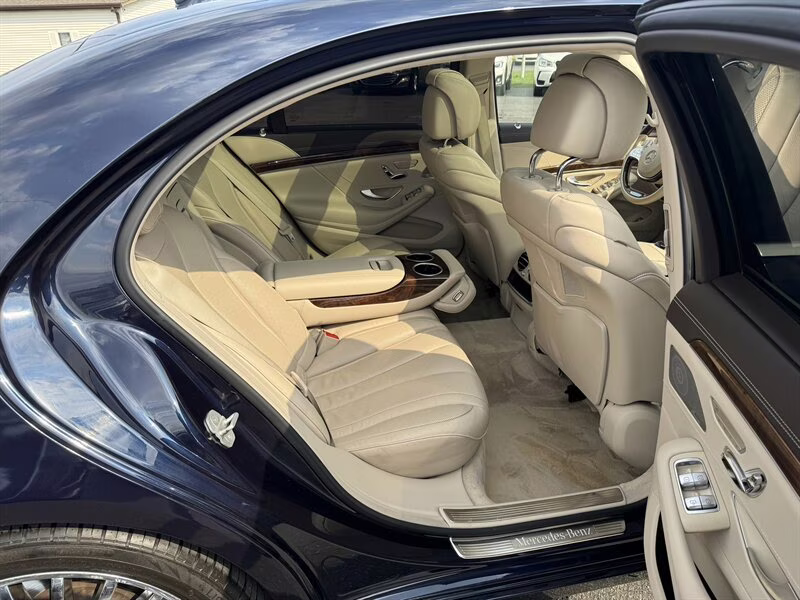 2015 Anthracite Blue Metallic Mercedes-Benz S 550 4MATIC S 550 4MATIC AWD Sedan