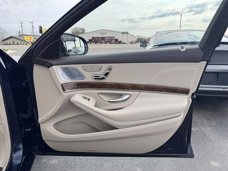 2015 Anthracite Blue Metallic Mercedes-Benz S 550 4MATIC S 550 4MATIC AWD Sedan