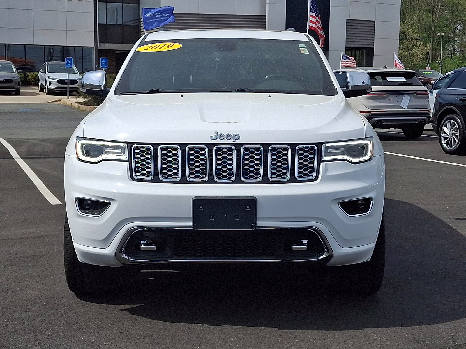 2019 Bright White Clearcoat - PW7 Jeep Grand Cherokee Overland 4x4 4X4