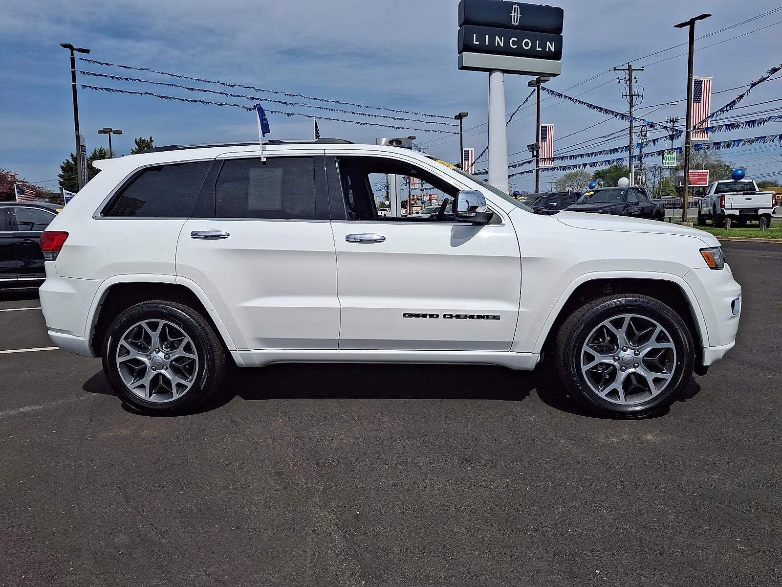 2019 Bright White Clearcoat - PW7 Jeep Grand Cherokee Overland 4x4 4X4