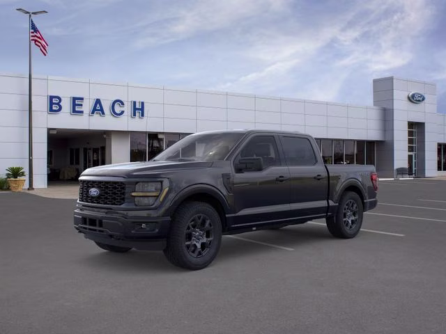 2026 Black Metallic Ford F-150 STX 4X4 Truck