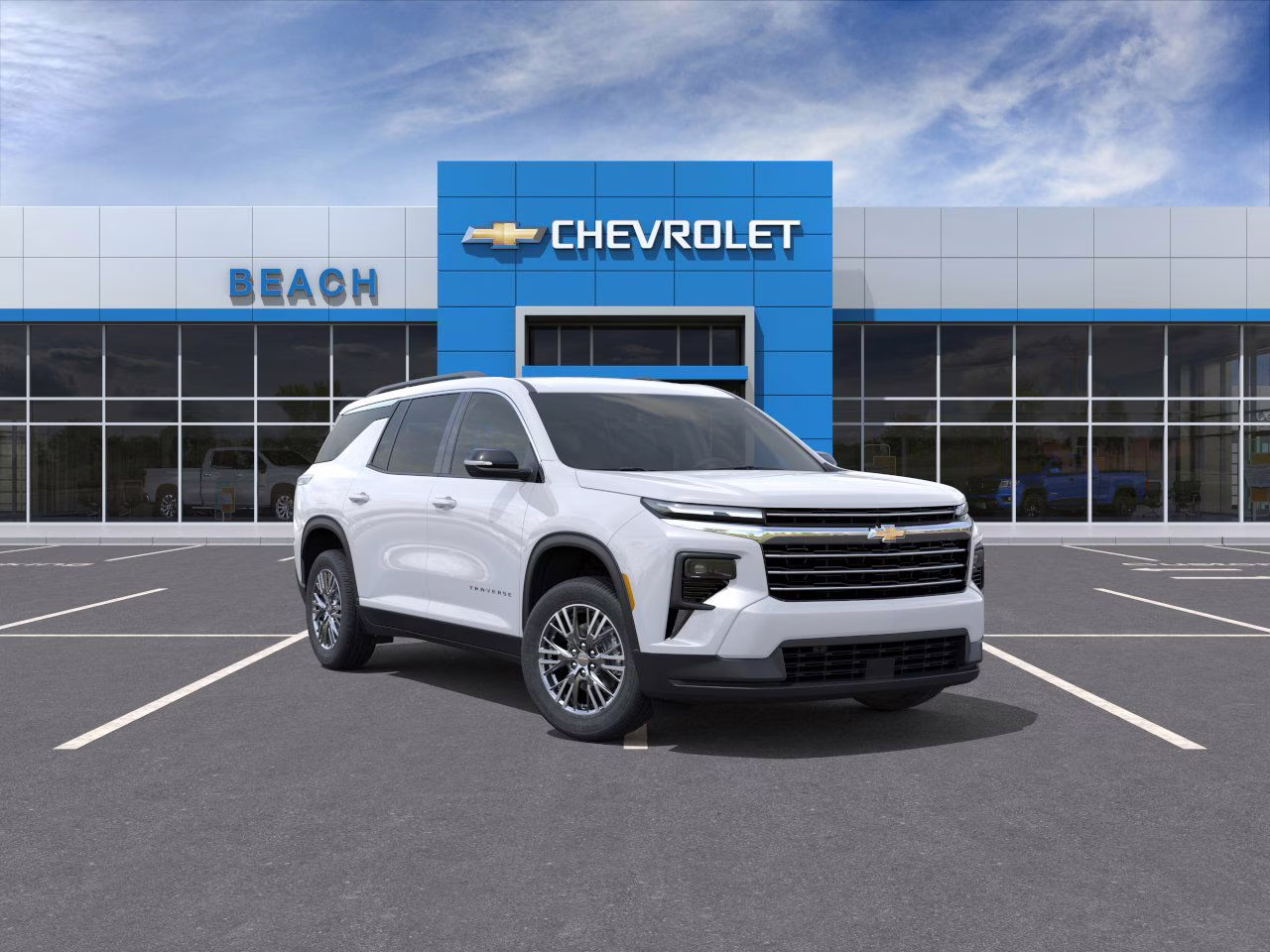 2026 Summit White Chevrolet Traverse LT FWD SUV