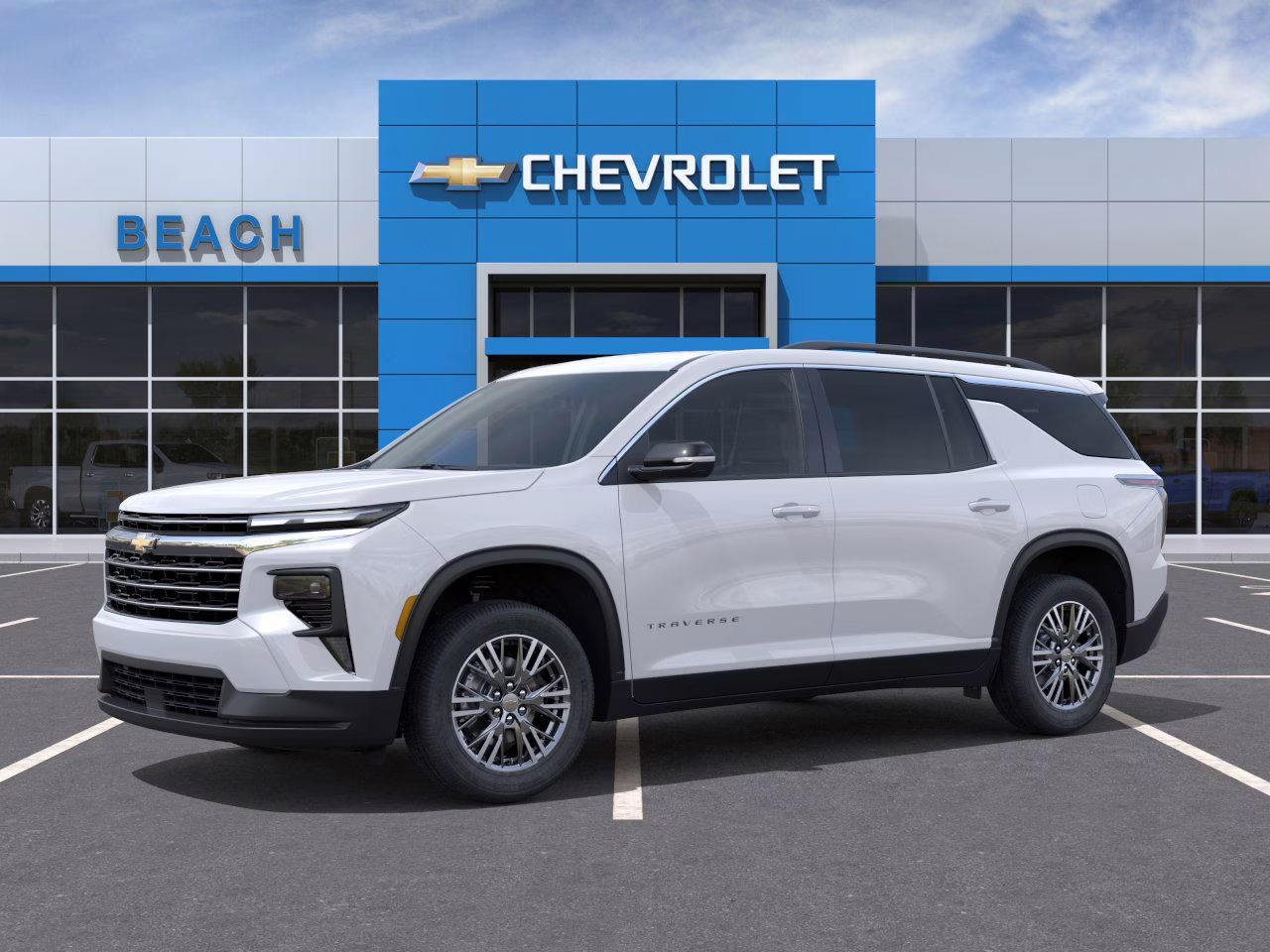 2026 Summit White Chevrolet Traverse LT FWD SUV