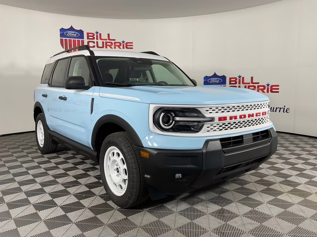 2026 Blue Ford Bronco Sport Heritage 4X4 SUV