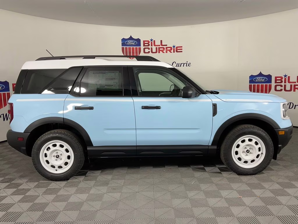 2026 Blue Ford Bronco Sport Heritage 4X4 SUV