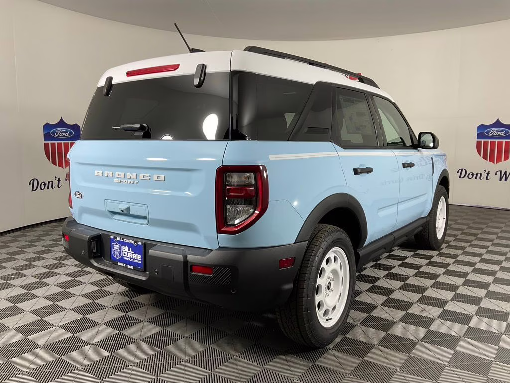 2026 Blue Ford Bronco Sport Heritage 4X4 SUV