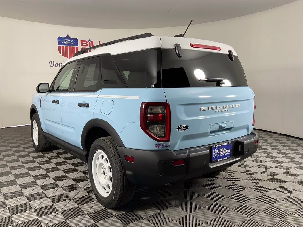 2026 Blue Ford Bronco Sport Heritage 4X4 SUV