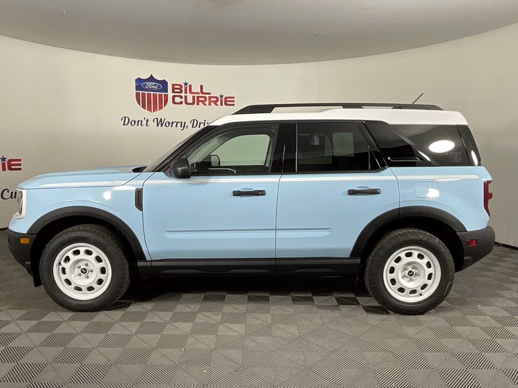 2026 Blue Ford Bronco Sport Heritage 4X4 SUV