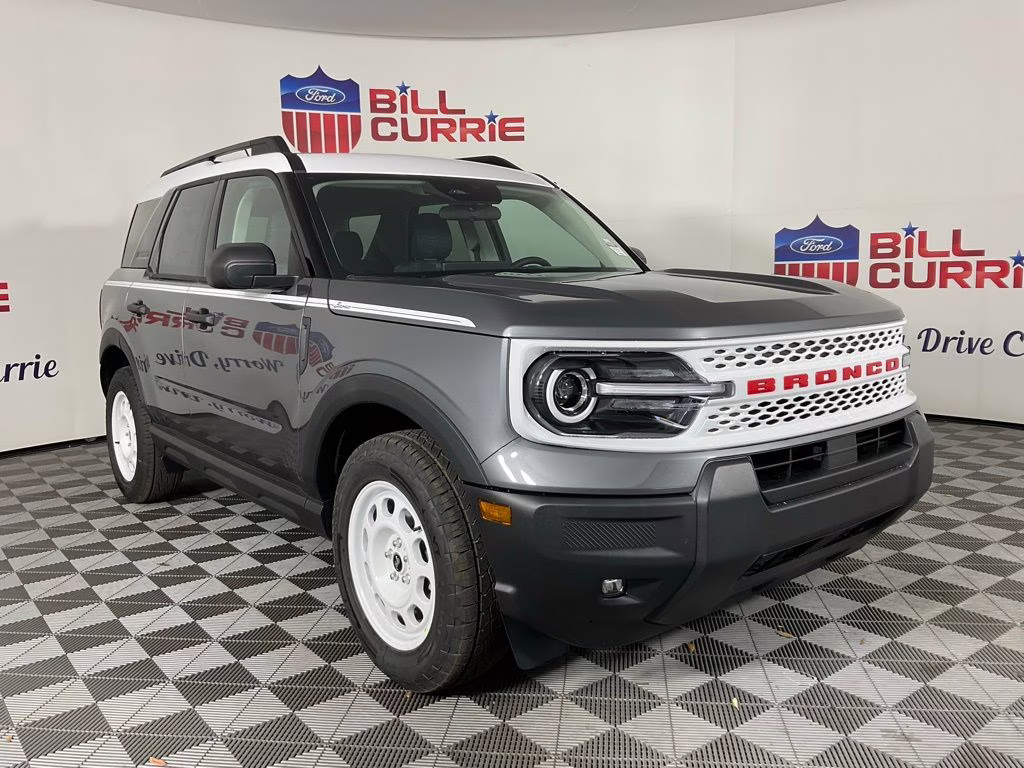 2026 Gray Ford Bronco Sport Heritage 4X4 SUV