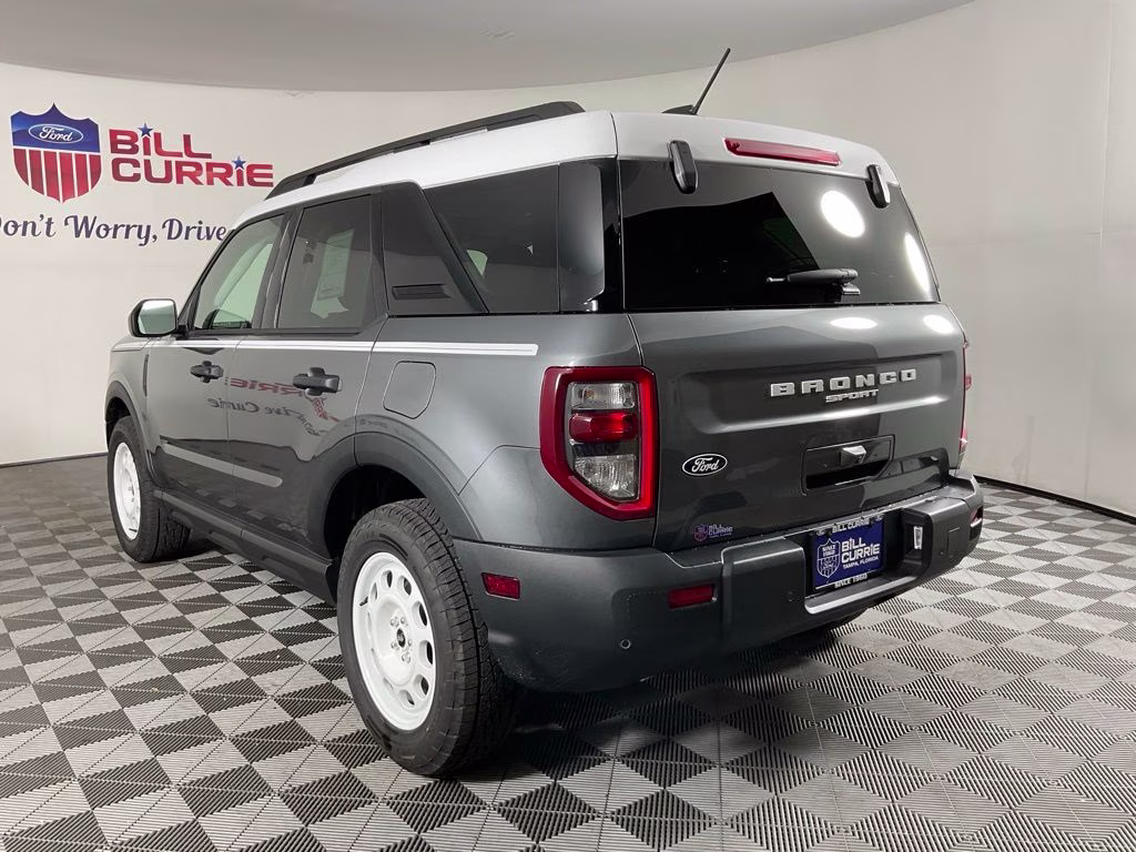 2026 Gray Metallic Ford Bronco Sport Heritage 4X4 SUV