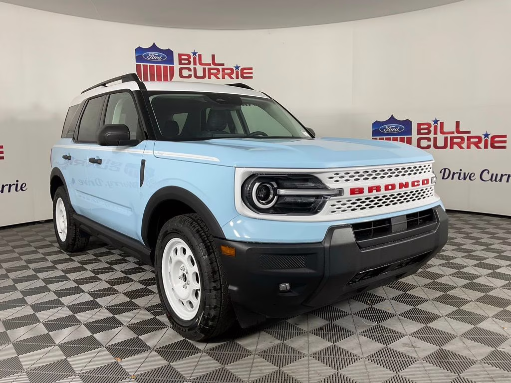 2026 Blue Ford Bronco Sport Heritage 4X4 SUV