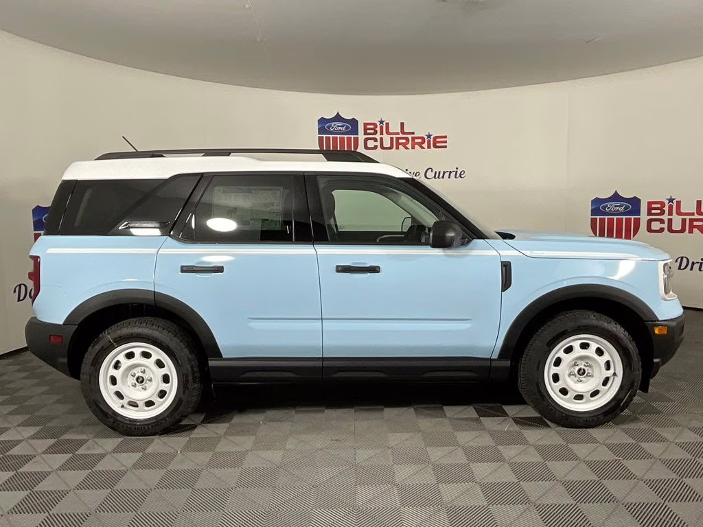 2026 Blue Ford Bronco Sport Heritage 4X4 SUV