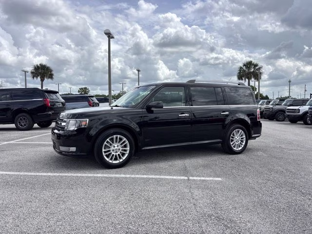 2019 Black Ford Flex SEL AWD SUV