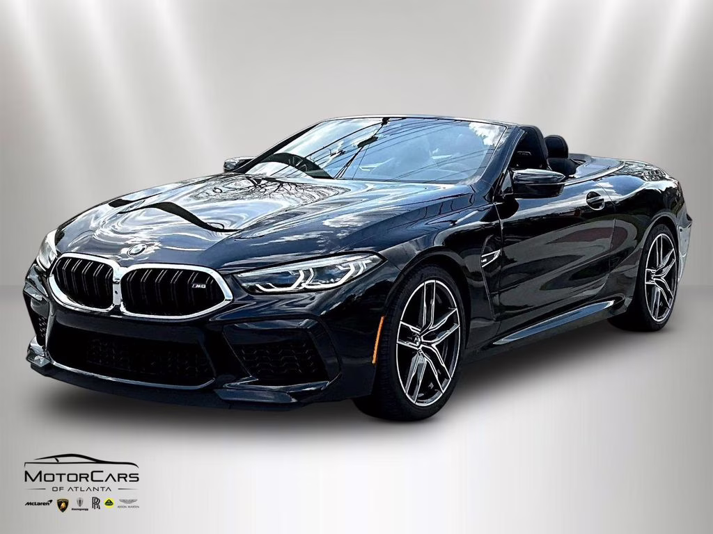 2020 Black Sapphire Metallic BMW M8 AWD Convertible
