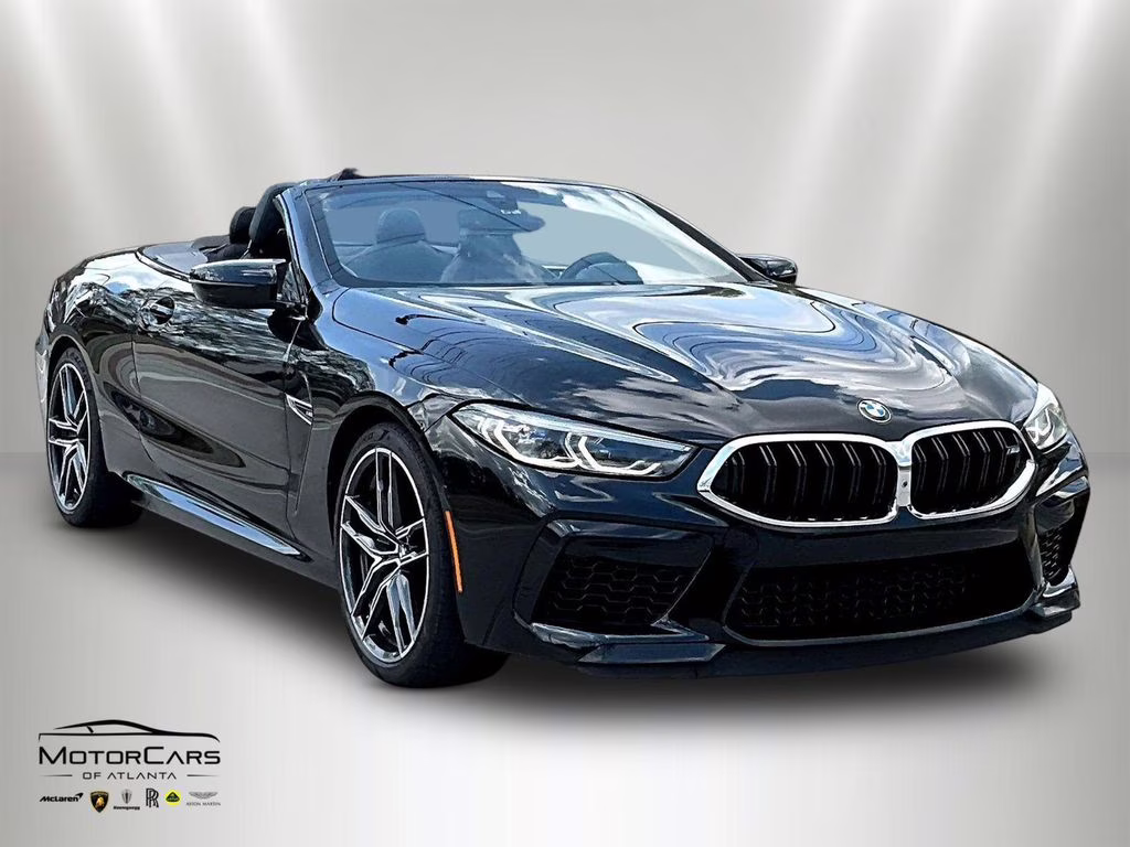 2020 Black Sapphire Metallic BMW M8 AWD Convertible