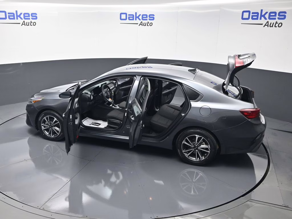 2024 Gravity Gray Kia Forte LXS FWD Sedan