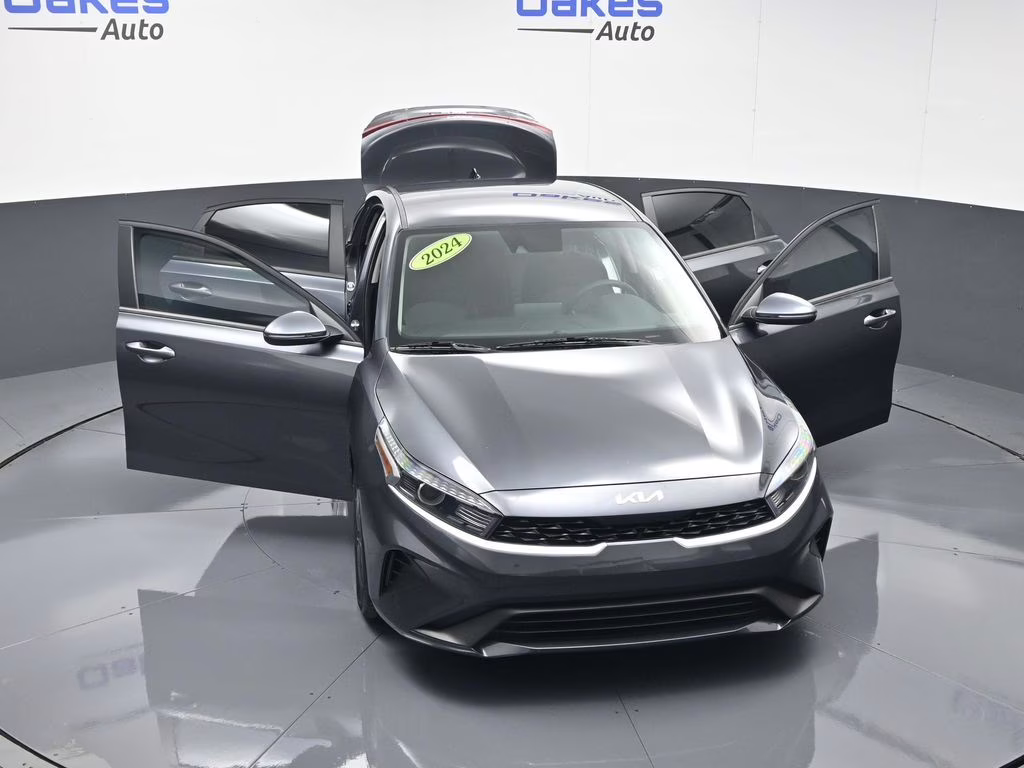 2024 Gravity Gray Kia Forte LXS FWD Sedan