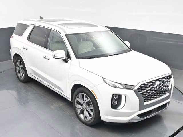 2022 Hyper White Hyundai Palisade Limited FWD SUV