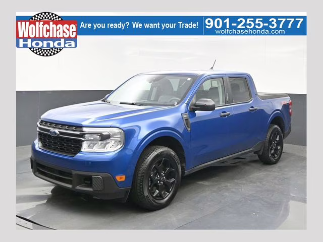 2023 Alto Blue Metallic Tinted Clearcoat Ford Maverick XLT AWD Truck